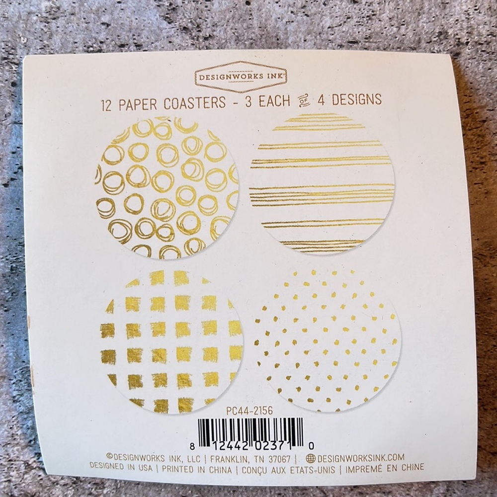 Designworks Ink Coaster Set - Picture 9 of 9